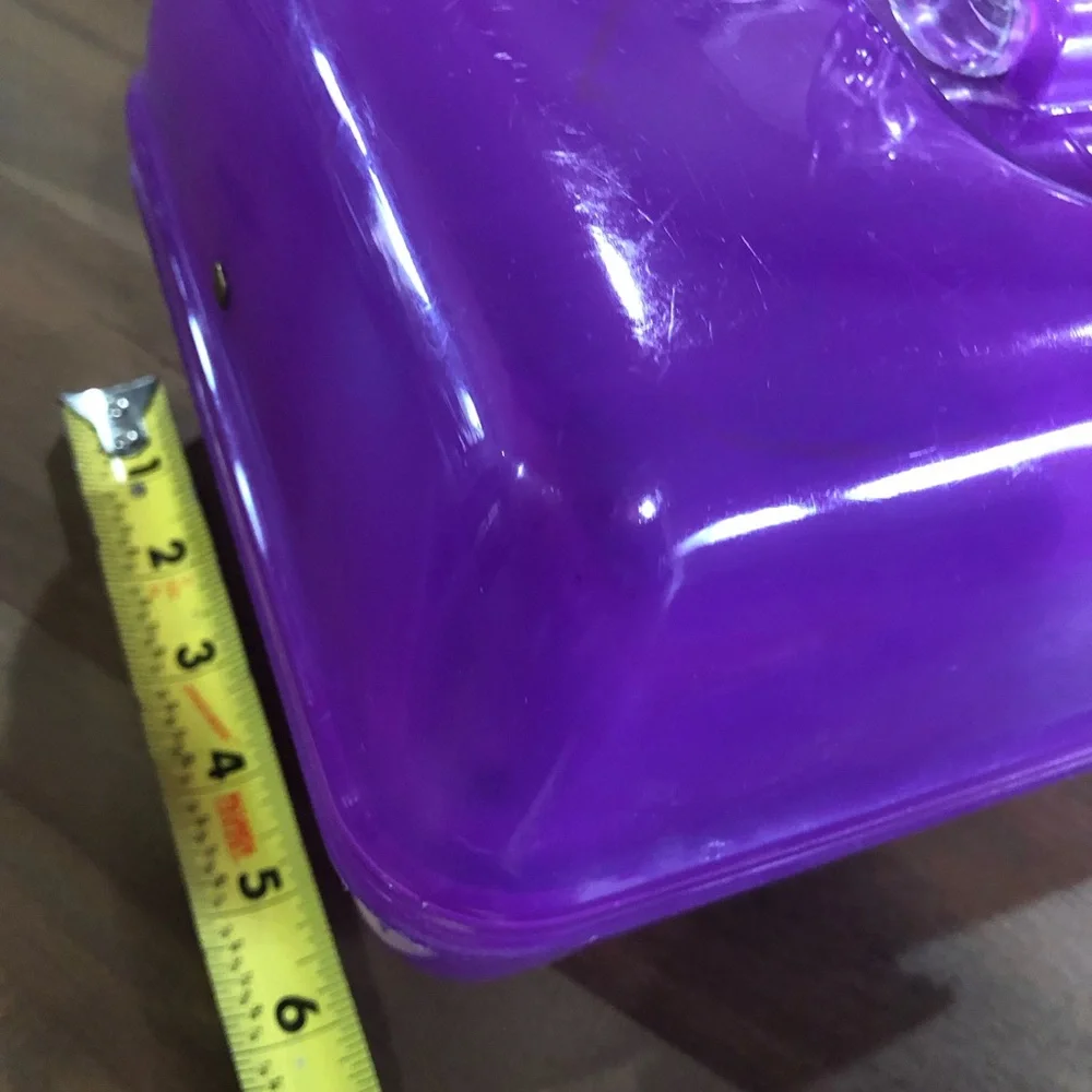 Vintage Purple Caboodles of California Expandable Vanity Organizer